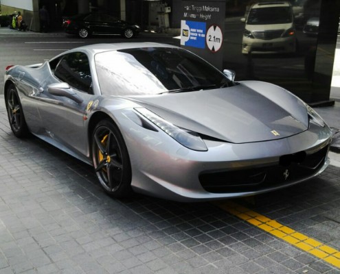 458 grey front